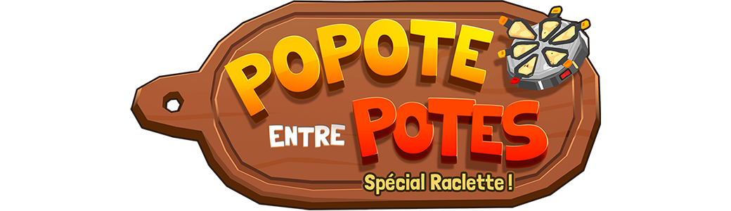 Popote entre potes Raclette | Logo