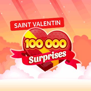 100 000 Surprises Saint Valentin