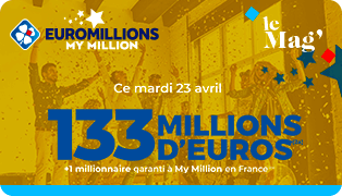 My Million, 133 millions d’euros à gagner ce mardi 23 avril 2024