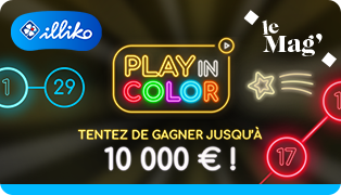 Nouveau jeu Illiko Play In Color : gagnez jusqu'à 10 000 € ! 