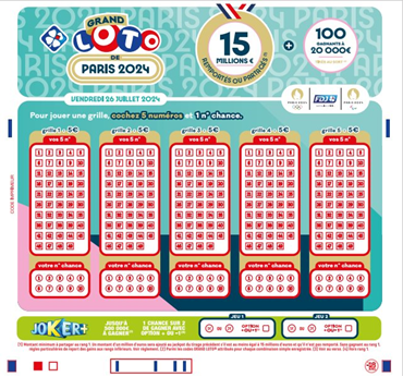 Grand Loto des JO (26/07/2024) 