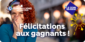 Jackpot EuroMillions de 53 m€ remporté le 19/07