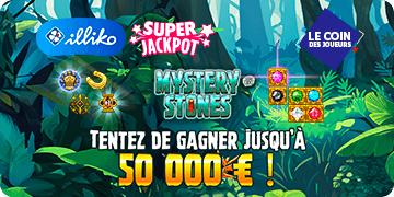 Jeu Illiko® Mystery Stones : jusqu’à 50 000 € à gagner