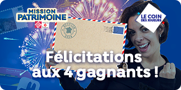 Déjà 4 grands gagnants à Mission Patrimoine 2024 !
