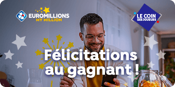 1M€ pour ce nouveau gagnant My Million le 17 septembre !