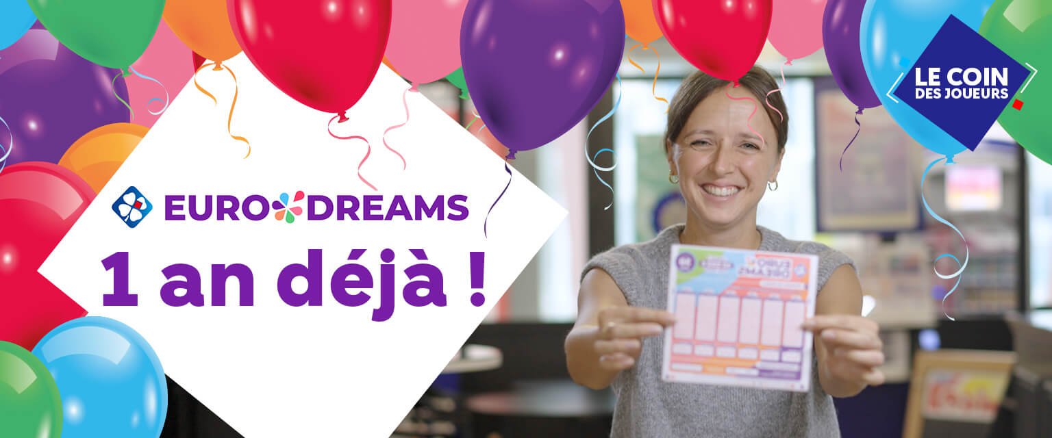 EuroDreams fête son 1er anniversaire !