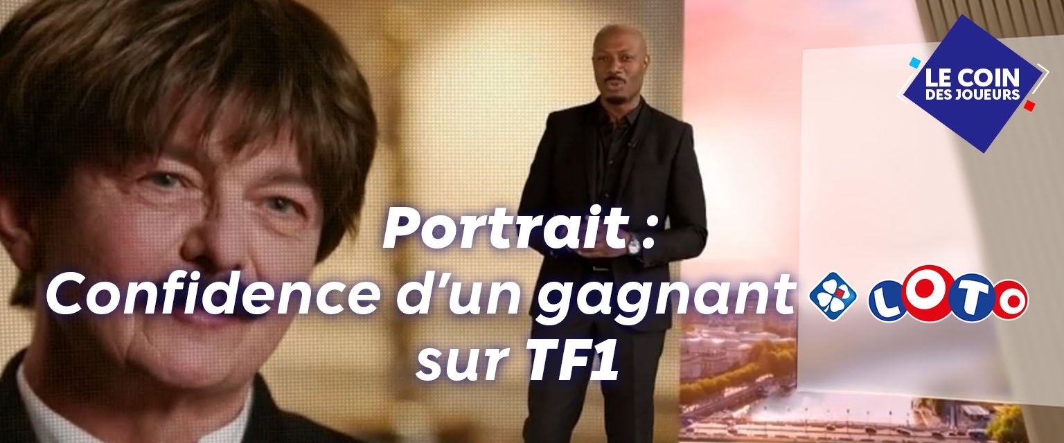 Découvrez l’interview d’Alain, grand gagnant LOTO®, sur TF1