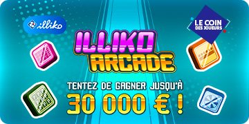 Nouveau jeu Illiko® Arcade : laissez-vous surprendre ! 