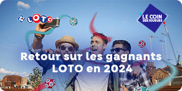 Découvrez la rétrospective 2024 des gagnants LOTO® 