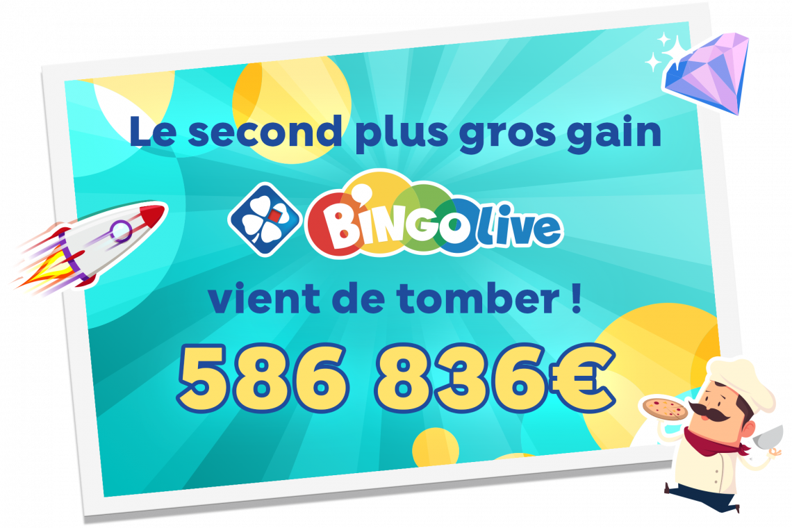 BINGO LIVE : jackpot de 586 000 € le 22 décembre !