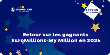 Rétrospective 2024 des gagnants EuroMillions - My Million