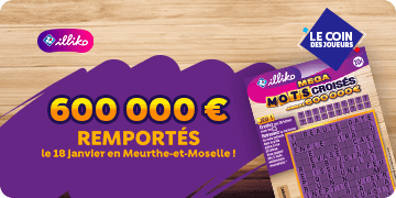 Il gagne 600 000 € à Méga Mots Croisés le 18 janvier