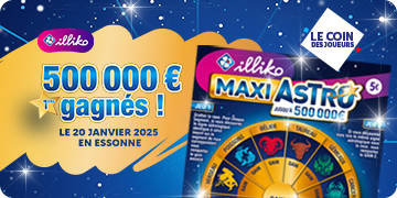 500 000€ gagnés à Maxi Astro !