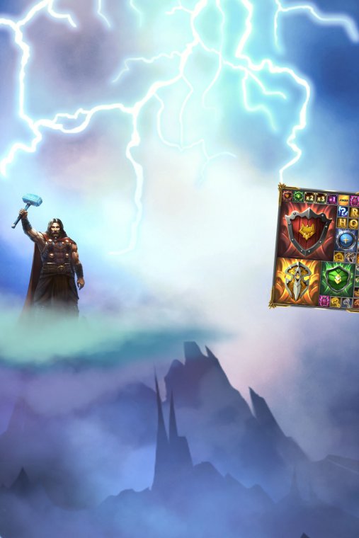 image background pour la carte de jeu Thor's Destiny