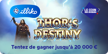 Nouveau jeu Illiko® Thor’s Destiny : 20 000 € à gagner