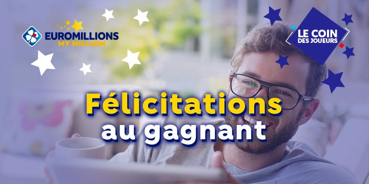 Il décroche un code My Million® gagnant le 14 mars !
