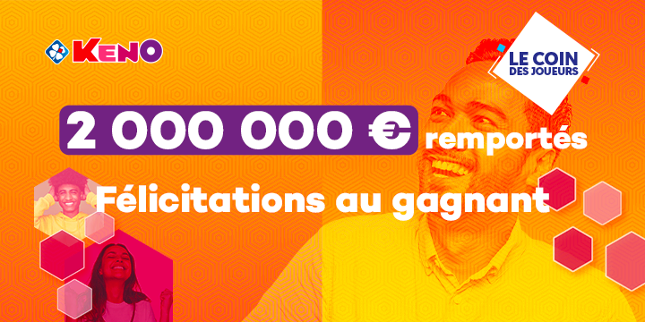 Un nouveau gagnant Keno du 93 remporte 2M€ le 1er avril 