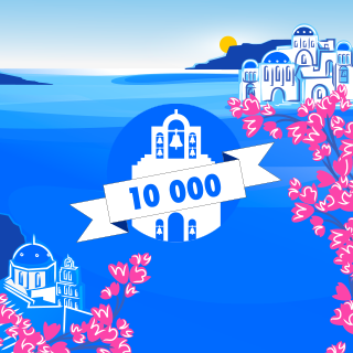 Bingo 10 000 Santorin Bingo 10 000 Santorin