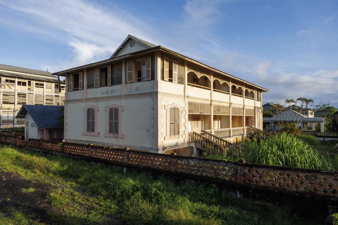 Ancien hôpital André Bouron à Saint-Laurent-du-Maroni