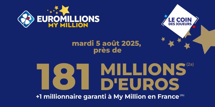 mag/actus/article-jackpot-euromillions-181-millions-050825 | Vignette Edito | Image Icone