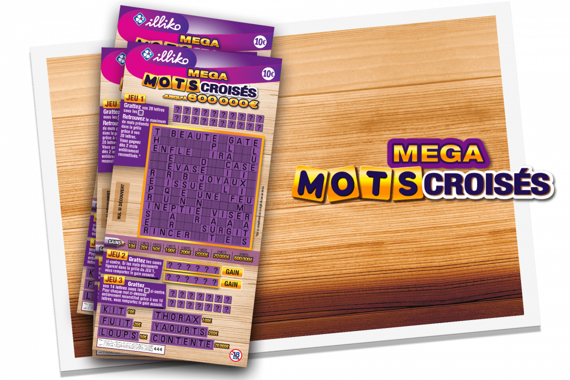 Illiko® Méga Mots Croisés : quelles chances de gagner ? 