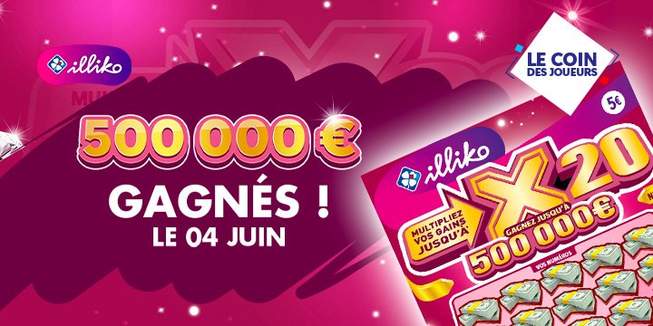 Une Bretonne remporte 500 000 € avec un X20 gagnant 