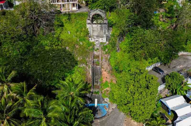 Fontaine Gueydon à Fort-de-France