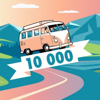Bingo 10 000 Roadtrip