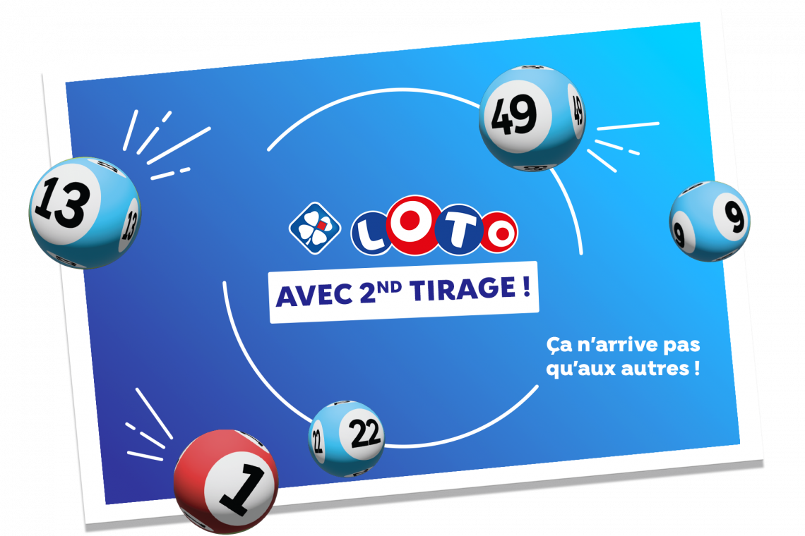 Deux gagnants LOTO® remportent 500 000 € chacun le 14 juillet avec l’option 2nd tirage !