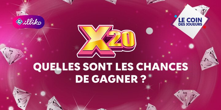 Illiko® : vos chances de gagner au jeu à gratter X20 