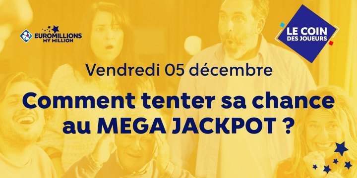 Mega Jackpot EuroMillions : comment participer ? 