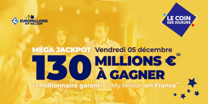 Le Méga Jackpot EuroMillions est de retour en 2025 !