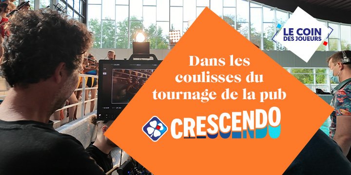 Dans les coulisses du tournages de la pub rescendo