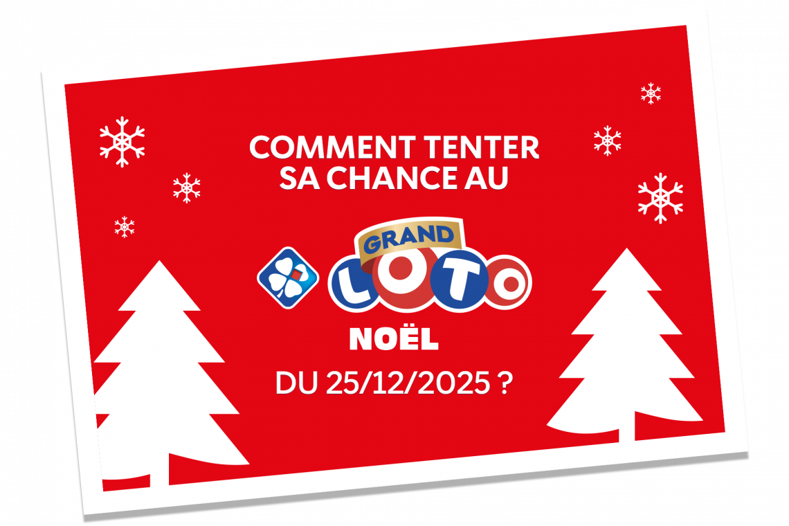 Comment tenter sa chance au Grand Loto de Noël du 25 décembre 2025 ?