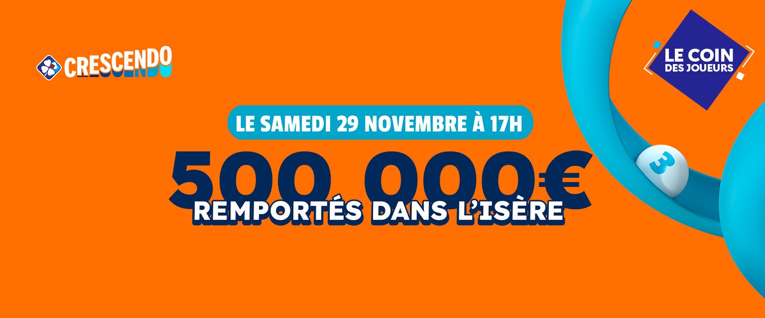 Une Iséroise gagne 500 000 € à Crescendo 