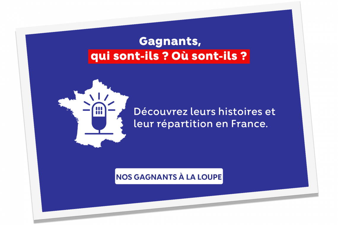 Gagnants, qui sont-ils ? Découvrez leurs histoires et leur répartition en France.